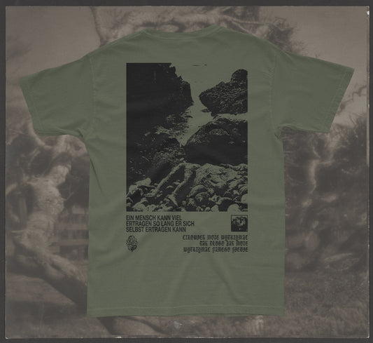 KUBA - "Rücken zur Wand" T-Shirt (olive green)