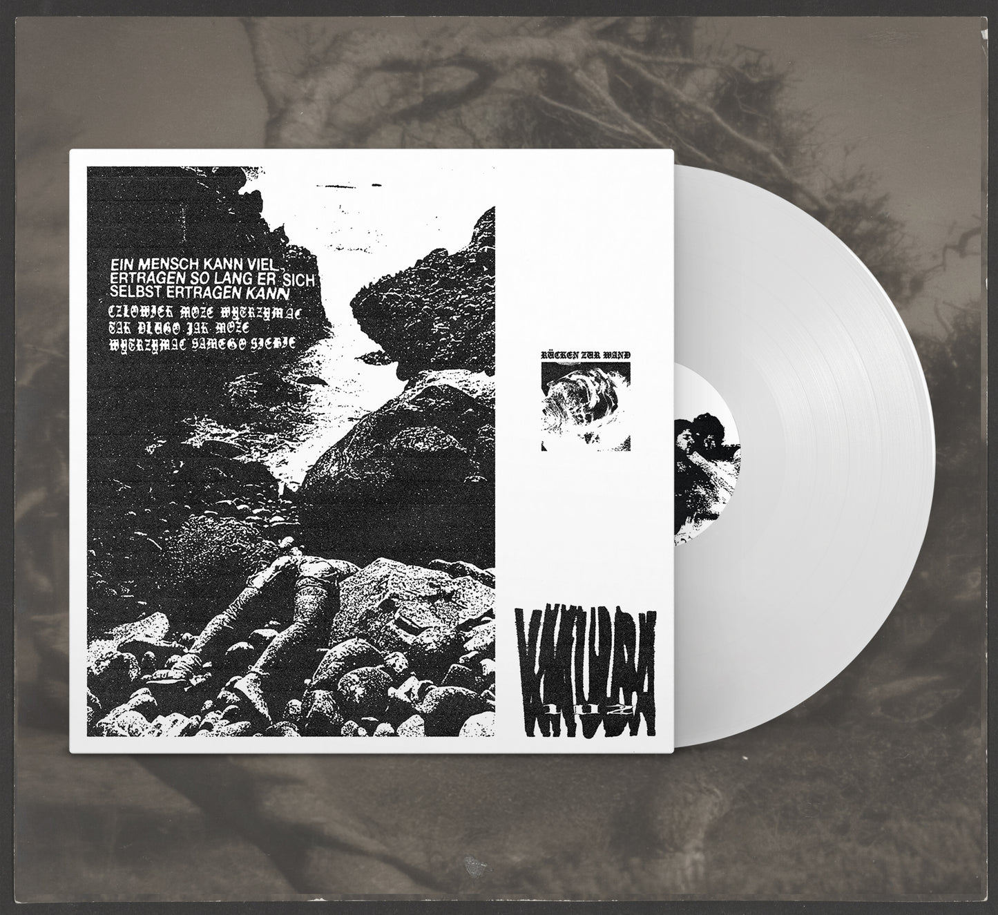 Pre-Order: KUBA - "Rücken zur Wand" White Vinyl