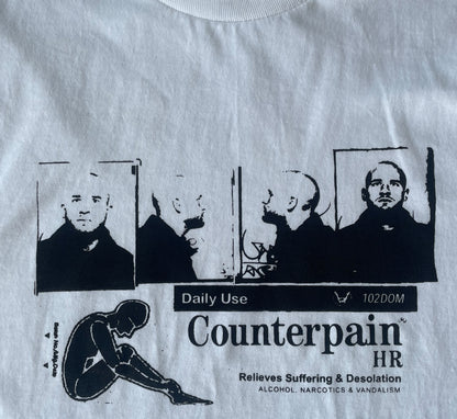 KUBA - "Counterpain" T-Shirt (white)