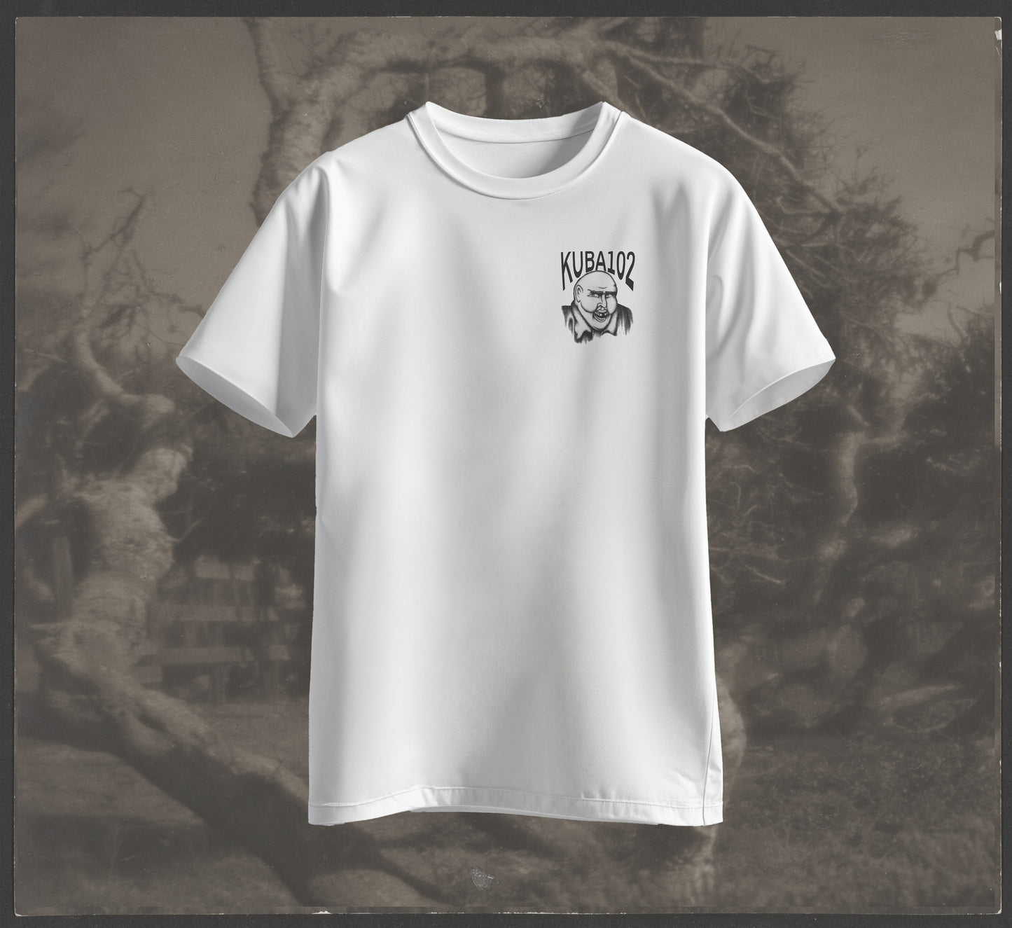 KUBA - "CHWDP" T-Shirt (white)