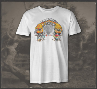 KUBA - "Nur über meine Leiche" T-Shirt (white)