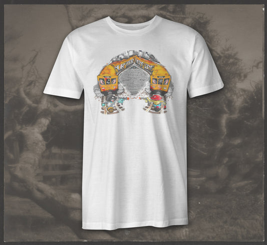 KUBA - "Nur über meine Leiche" T-Shirt (white)