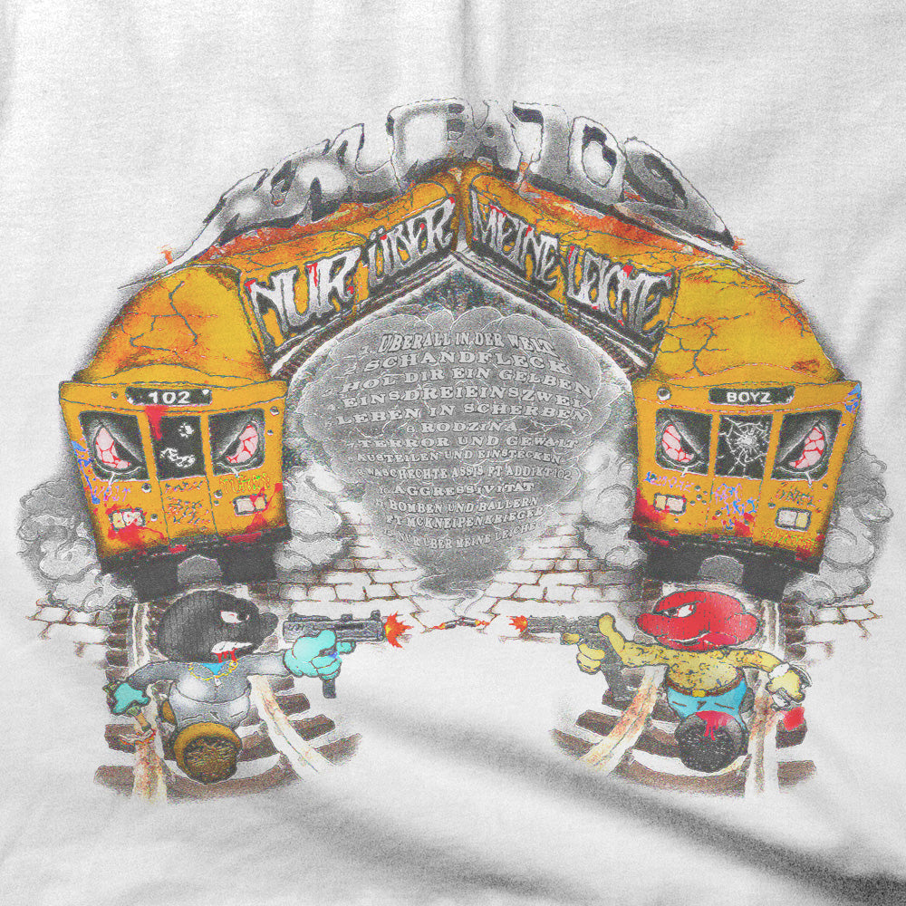 KUBA - "Nur über meine Leiche" T-Shirt (white)