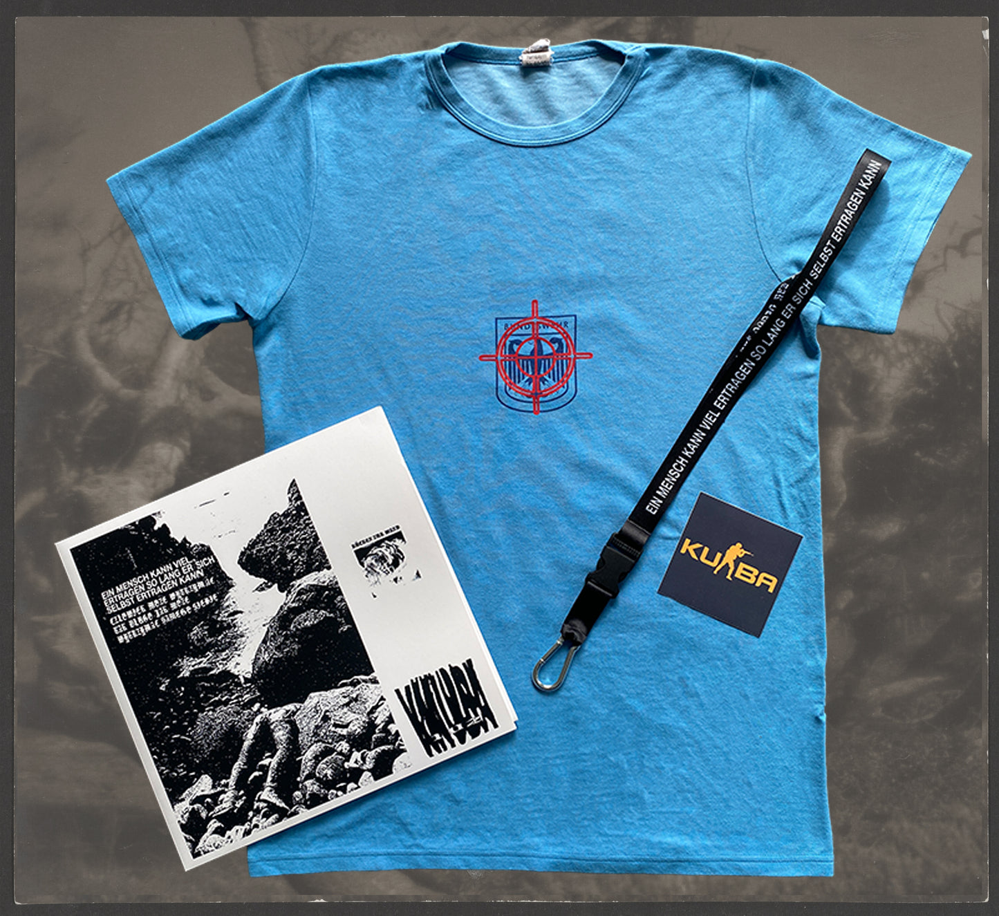 KUBA - "Rücken zur Wand" BW Shirt Bundle
